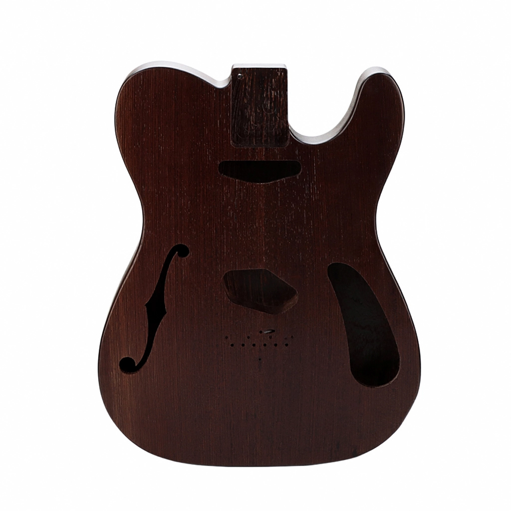 Custom Wholesale Unfinished Electric Guitar Body Wenge S-S for Tele Style Electric Guitar 1