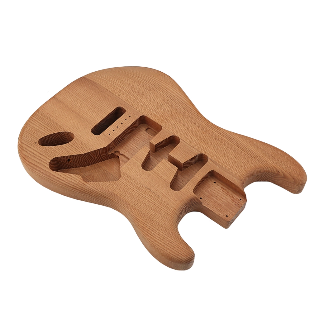 ストラトギター用の卸売カスタム未完成エレキギターボディアッシュ