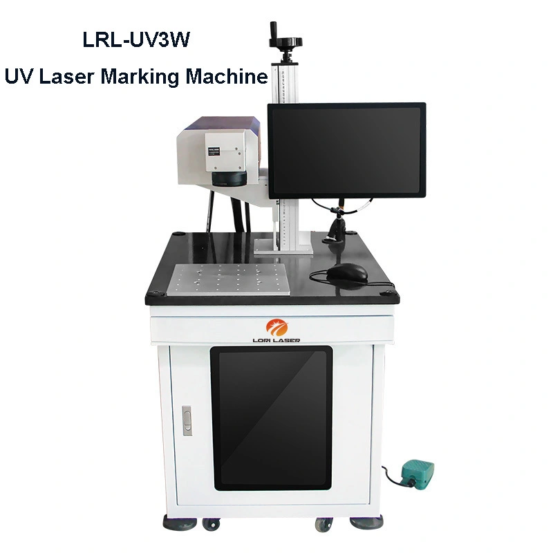 Lori Automatic UV Laser Marking Coding Machine for Small Acrylic Glass and Non-metal Marking 1