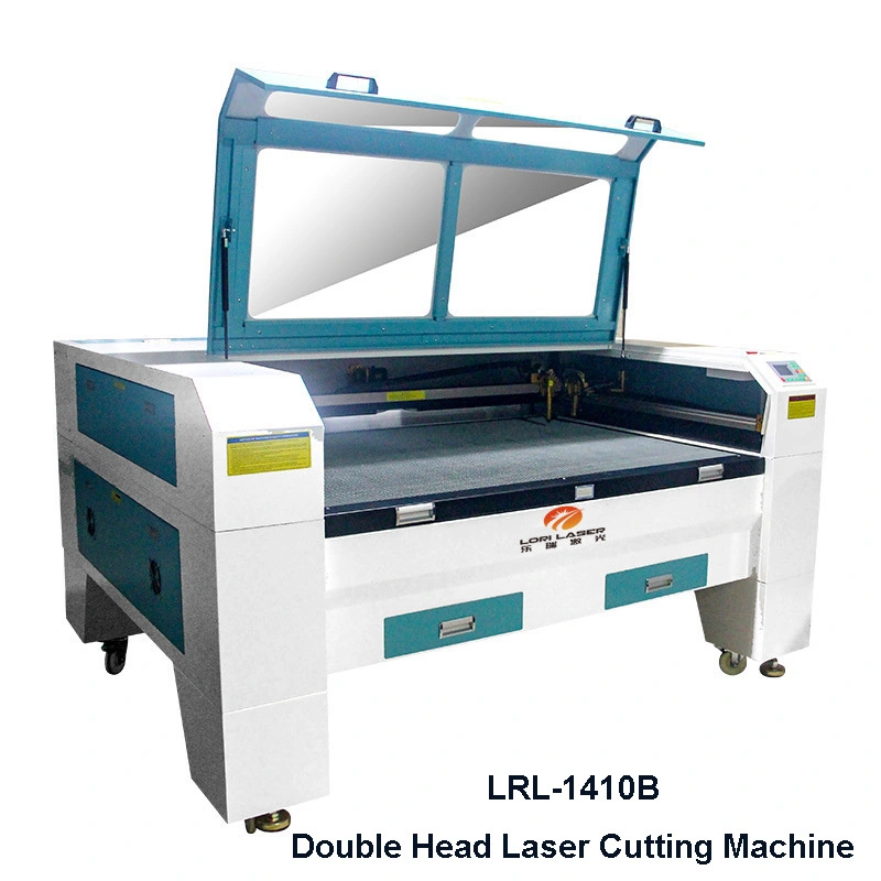 Double Head Acrylic Cutting Laser Machine for Engraving Wood Board and Cloth 1