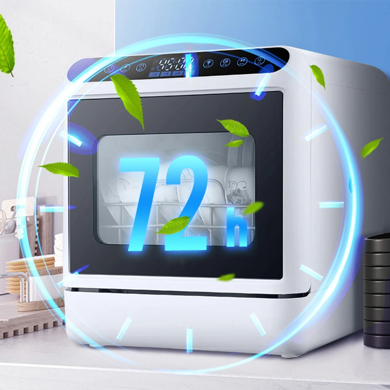 Mini lave-vaisselle électrique automatique pour la cuisine, conception domestique Portable et compacte 1