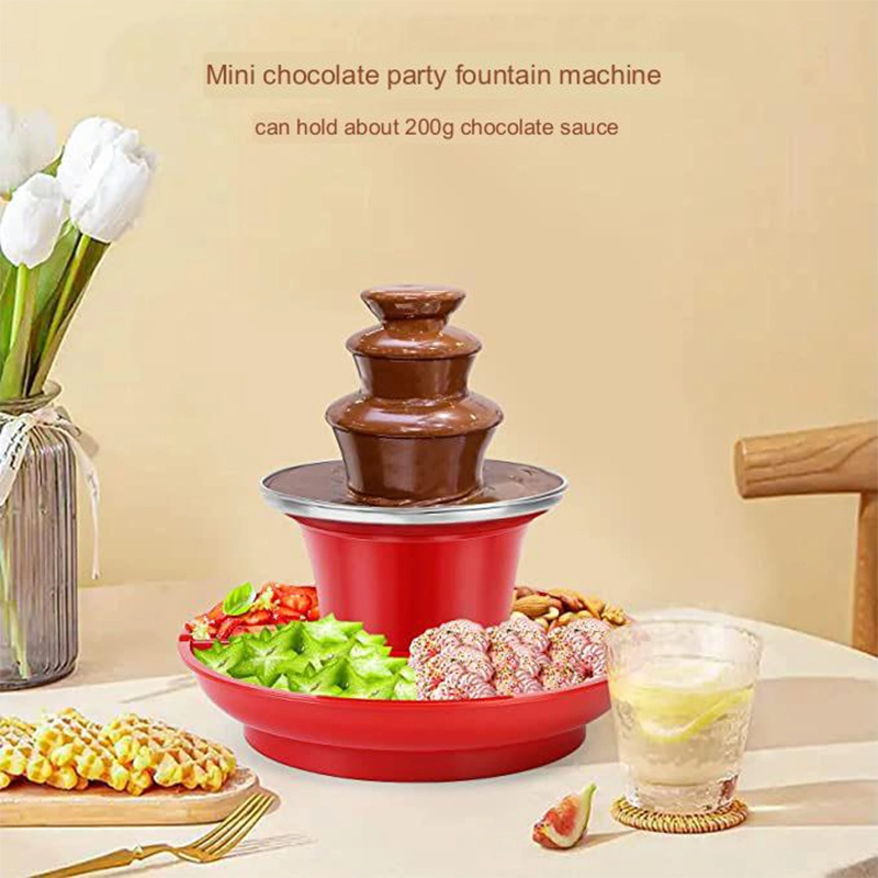 Electric Chocolate Fountain 3 layers detachable Commercial Chocolate Fountain Machine 1