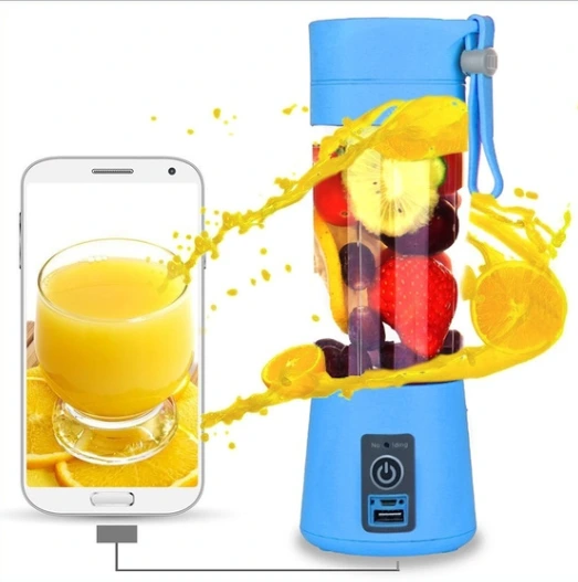 Batidora portátil para batidos, licuadora recargable por USB de seis cuchillas, taza exprimidora LBA-Z02 1