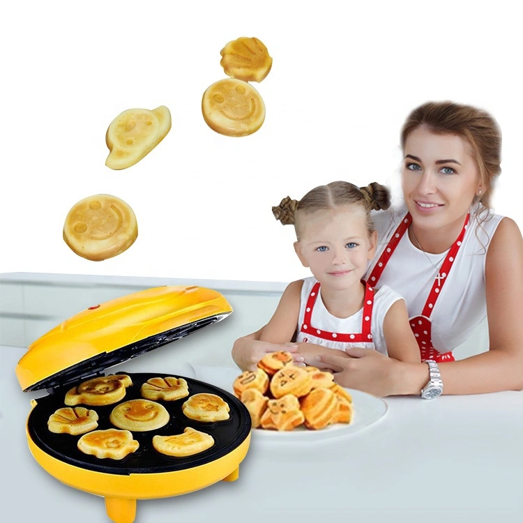 LBA-C06 Multi functional Die cast Aluminium Electric Pancake Maker Mini 7 Hole Cake maker 1
