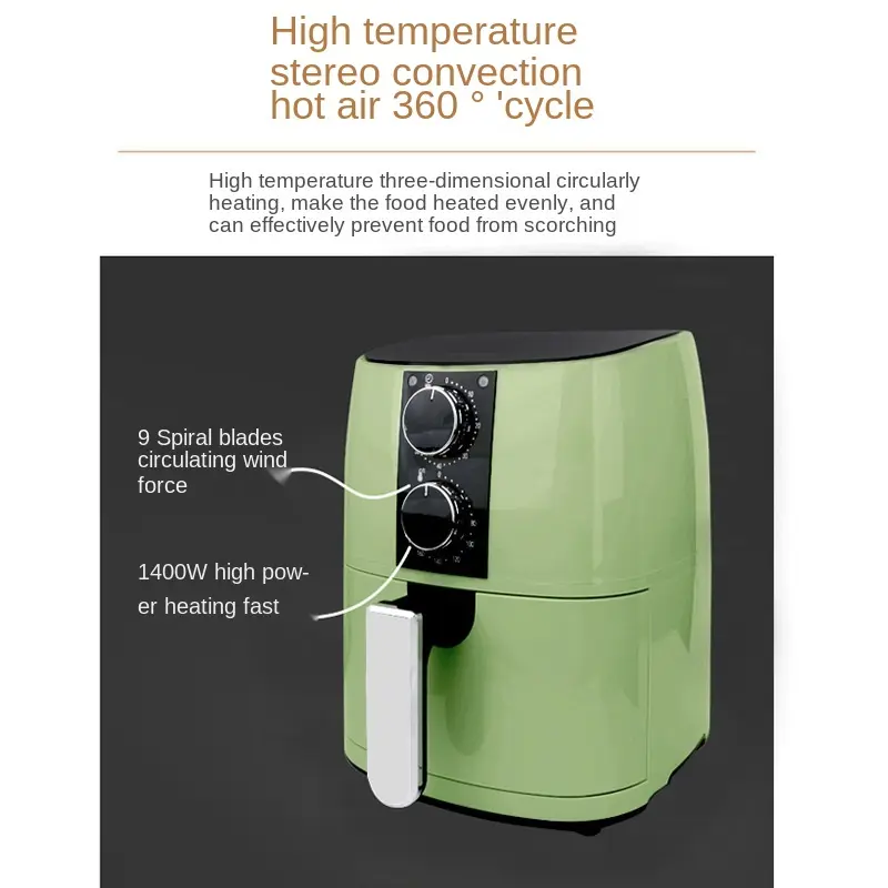 Custom Air Fryer ≤100 PCS 10 DAYS ≤1000 PCS 15-20 DAYS ≥1000 PCS Need to Negotiation Ningbo Portdirectly Sale 2
