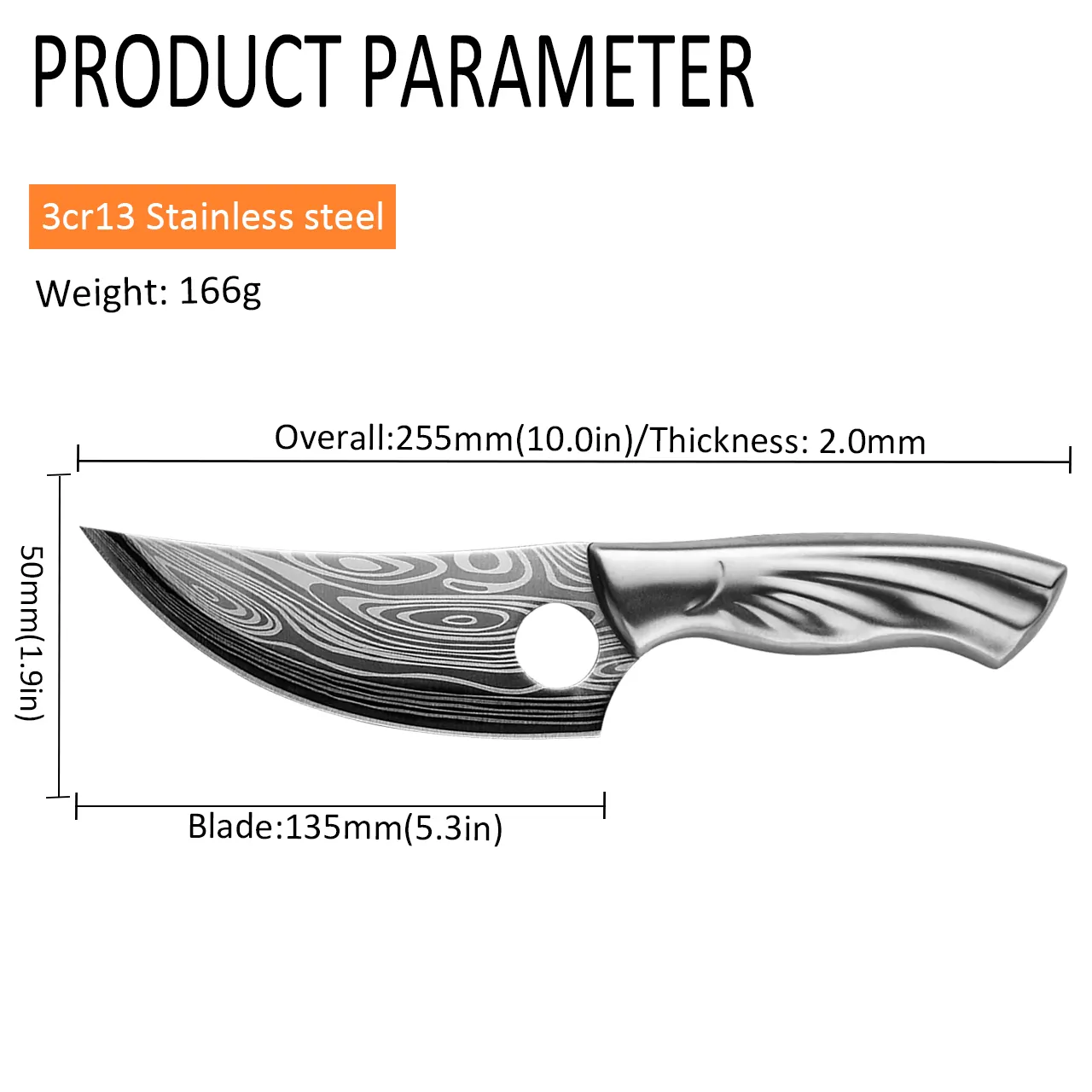 Custom Kitchen Knife Set ≤100 PCS 10 DAYS ≤1000 PCS 15-20 DAYS ≥1000 PCS Need to Negotiation LBA-T07new Arrival 3