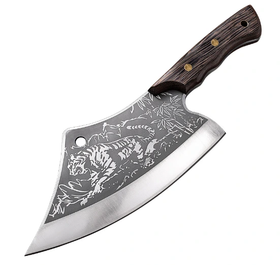 LBA-T13 Professional Bone Chopping Knife Sharp Kitchen Knife Stainless Steel Butcher Knife 1