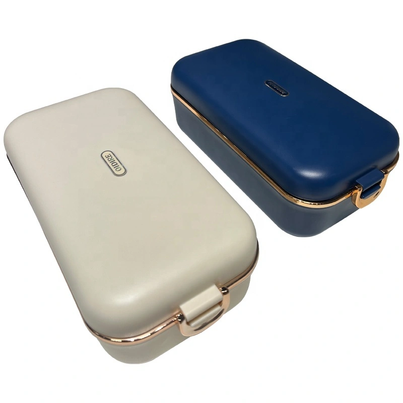 Boîte à déjeuner chauffante électrique Portable 2D120, boîte à déjeuner isolante enfichable, boîte à déjeuner électrique de bureau, chauffe-aliments 1