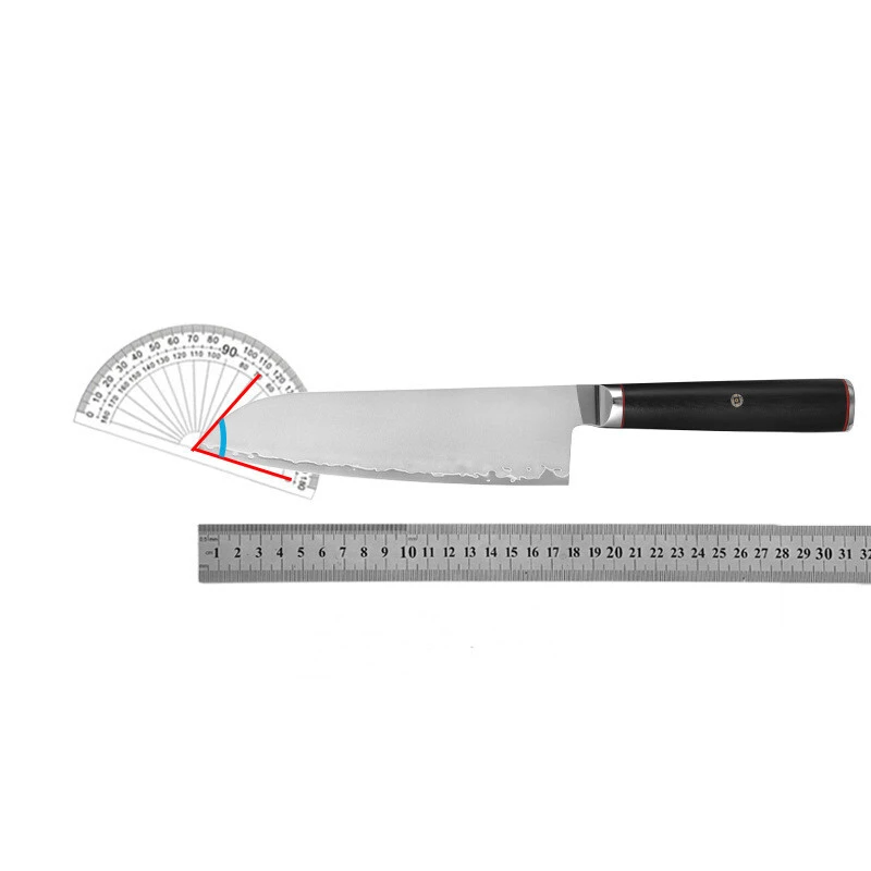 Couteau professionnel 2A431, fabrique des couteaux de cuisine de chef japonais en acier AUS-10 faits à la main de haute qualité 1
