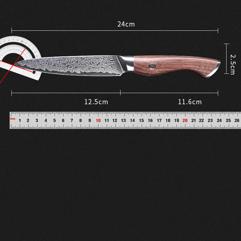 Customized Quality Kitchen Knife Set Price List 4