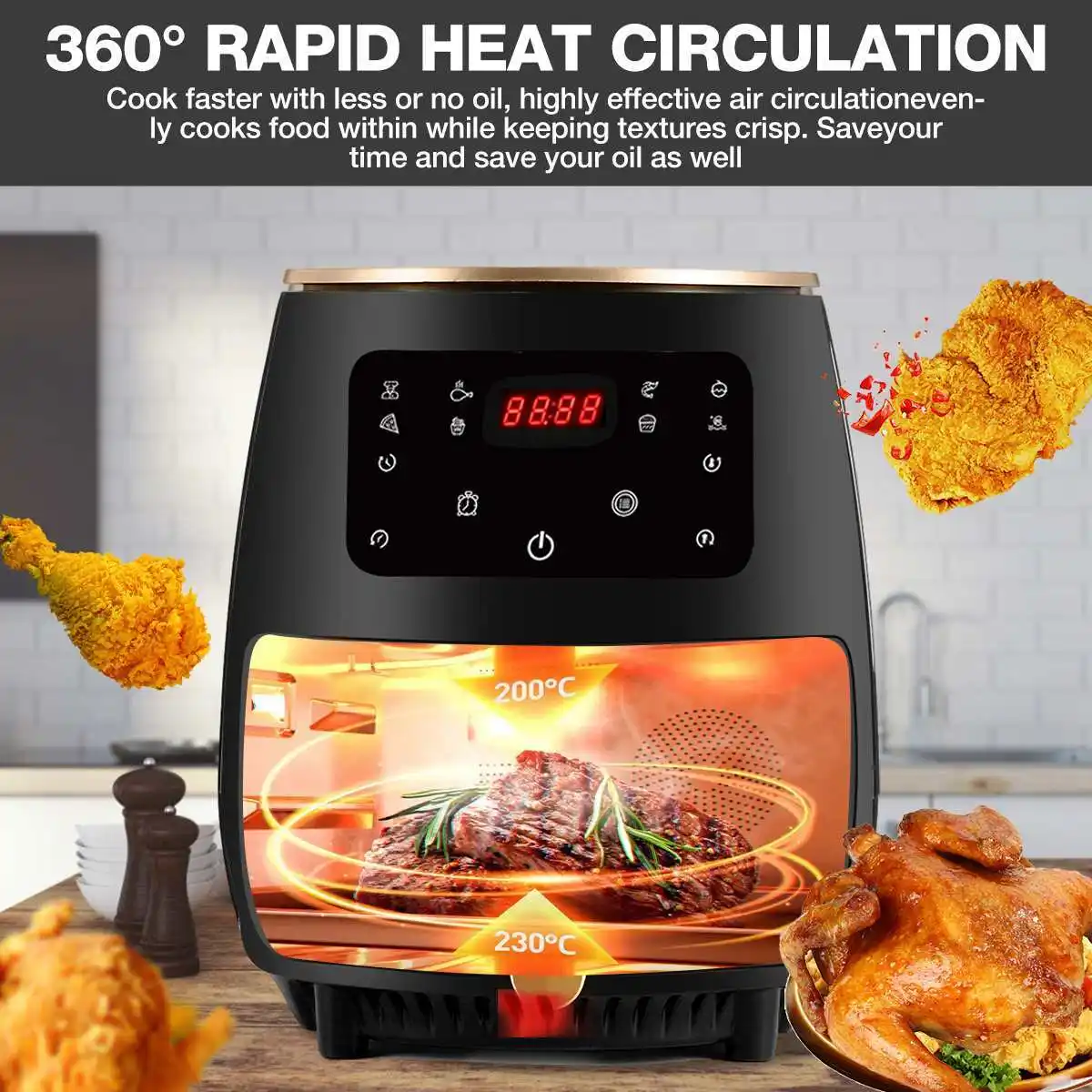 Libi Ang Best Air Fryer D/P (can Be Discussed)new Arrival 4