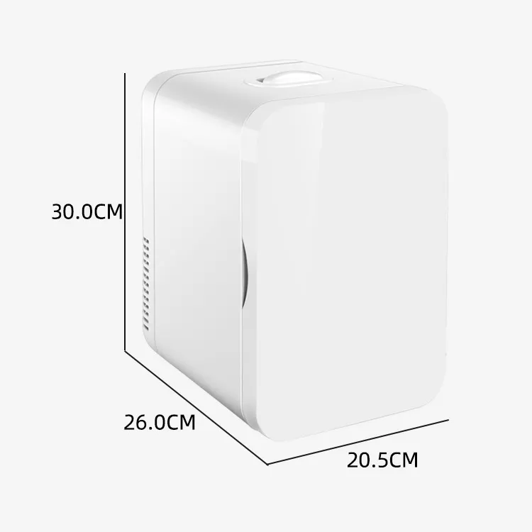 Custom Mini Fridge Best Supplier for Industry8L Mini Fridge Small Car Refrigerator Hot and Cold Dual-energy Household Car Fridge for Car and Home 4