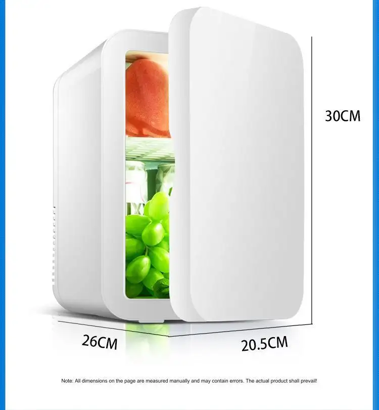 Custom Mini Fridge Best Supplier for Industry8L Mini Fridge Small Car Refrigerator Hot and Cold Dual-energy Household Car Fridge for Car and Home 6