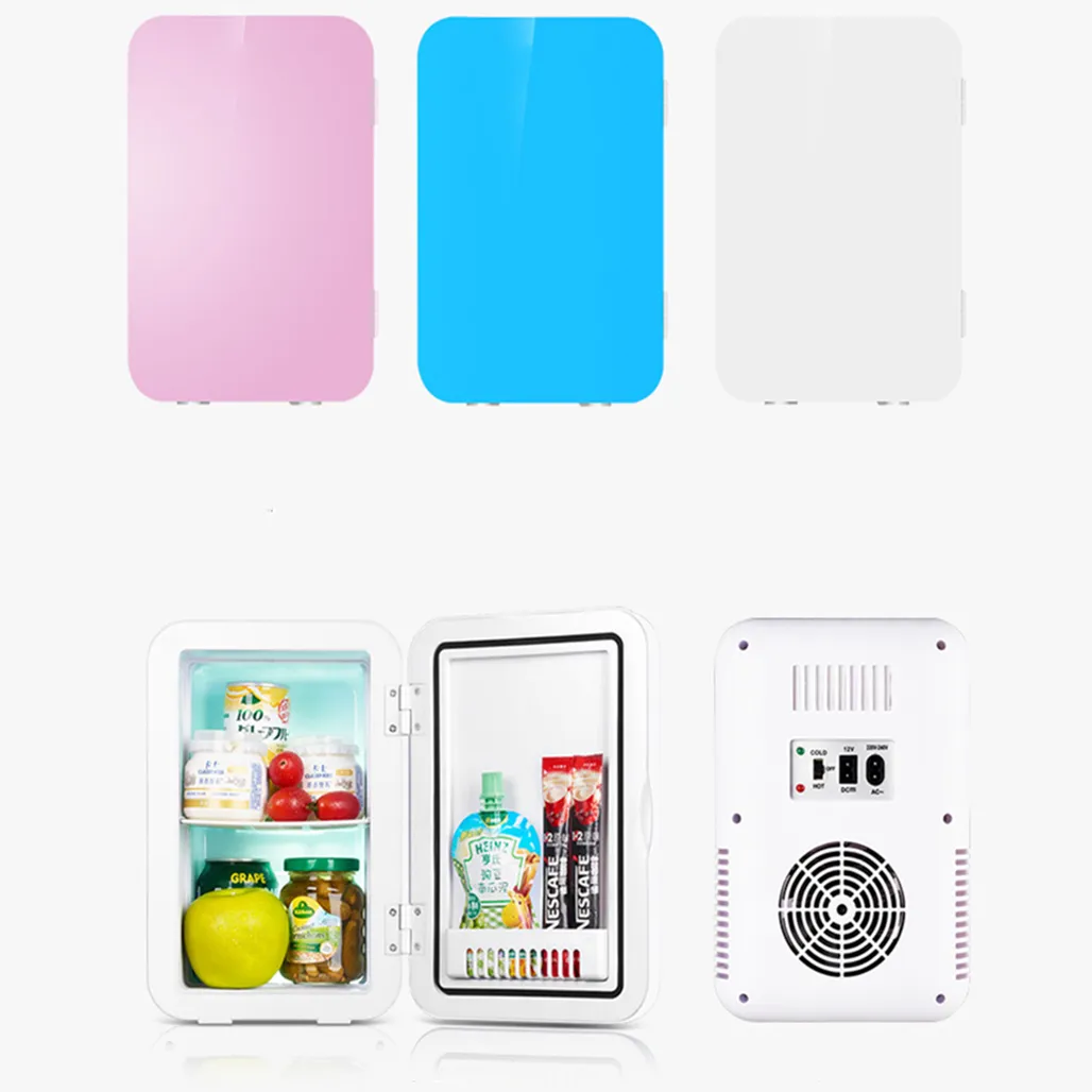 Custom Mini Fridge Best Supplier for Industry8L Mini Fridge Small Car Refrigerator Hot and Cold Dual-energy Household Car Fridge for Car and Home 7
