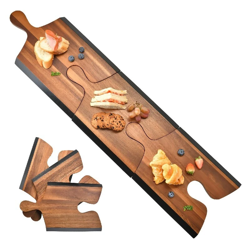 Bamboo Wood Mini Wood Cheese Boards - Libi Ang 1