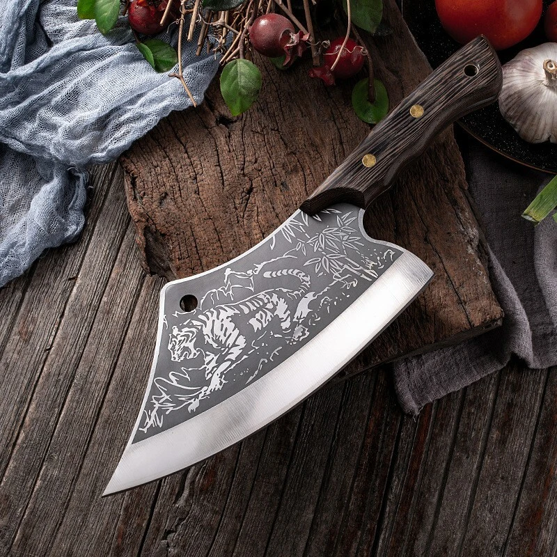 Professional Bone Chopping Handmade Kitchen Knife Set - Libi Ang 1