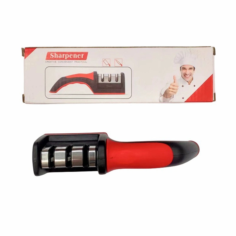Manual Stainless Steel 3 Stage Sharpener - Libi Ang 1