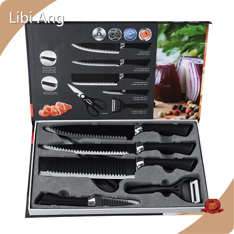 Libi Ang Kitchen Knife Set Sale Ningbo Port Kitchen Knife Set Salemade in China 1