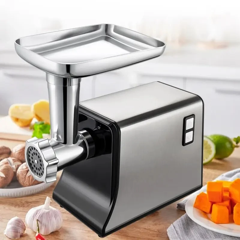 Vendre à chaud Petite commerciale de viande automatique mincer 1