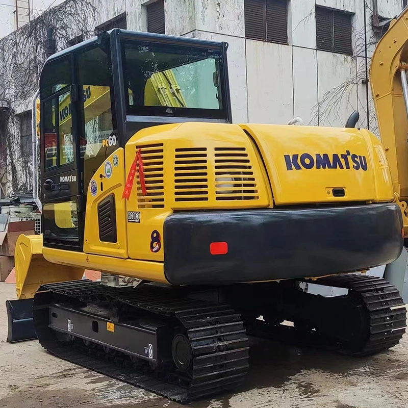 Komatsu 60-8 kasutatud ekskavaator | Kvaliteetne kasutusel olnud ehitustehnika 1