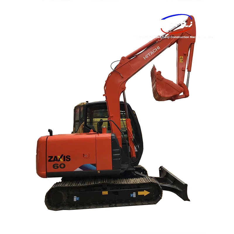 L'escavatore KOMATSU ZX60 ha utilizzato mini escavatori cingolati idraulici da 6 tonnellate 1