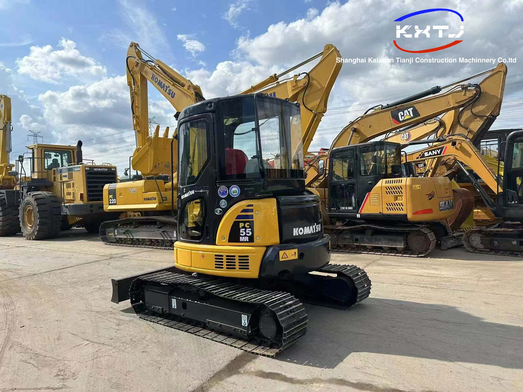 Komatsu PC55MR Used Excavators - Reliable Construction Equipment 1