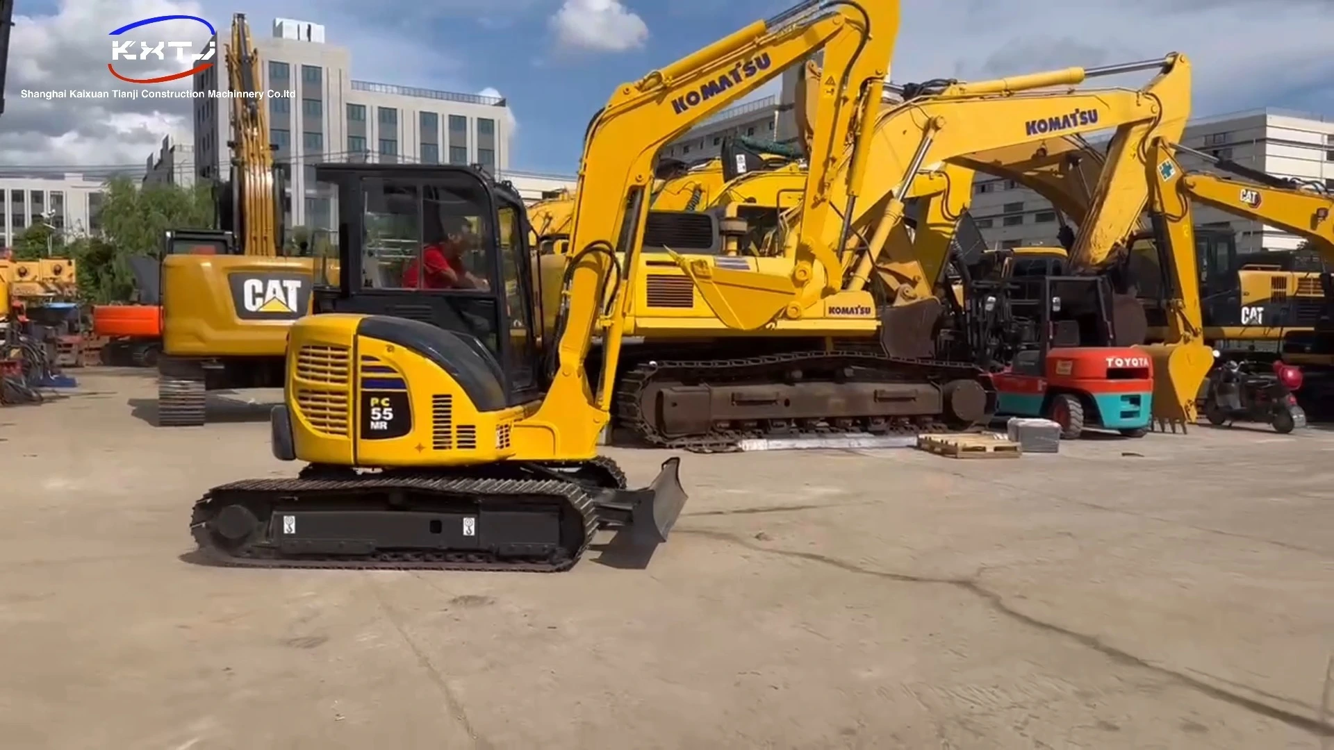 Usato Komatsu PC55 MR2, PC35 MR2, PC130-7, PC30MR, PC78, PC70 1