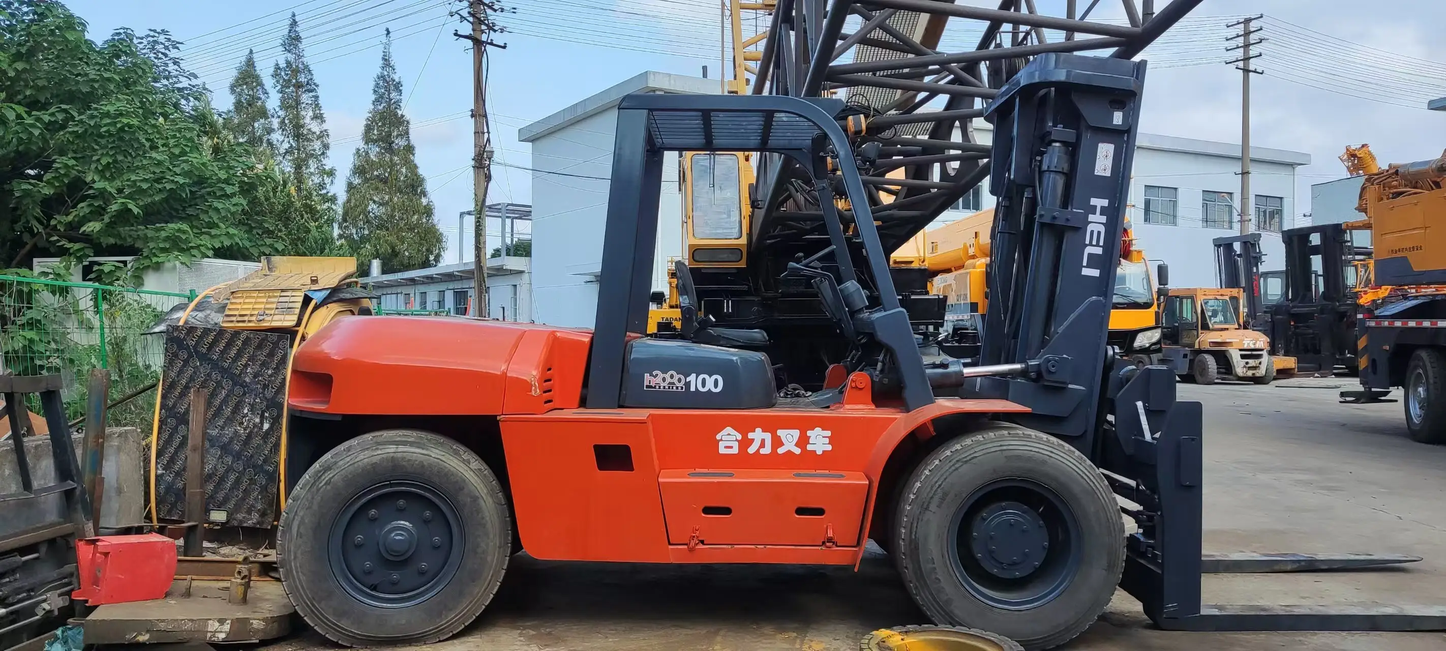 KXTJ Excavator Electric Fork Truck for Sale 3300supply 7