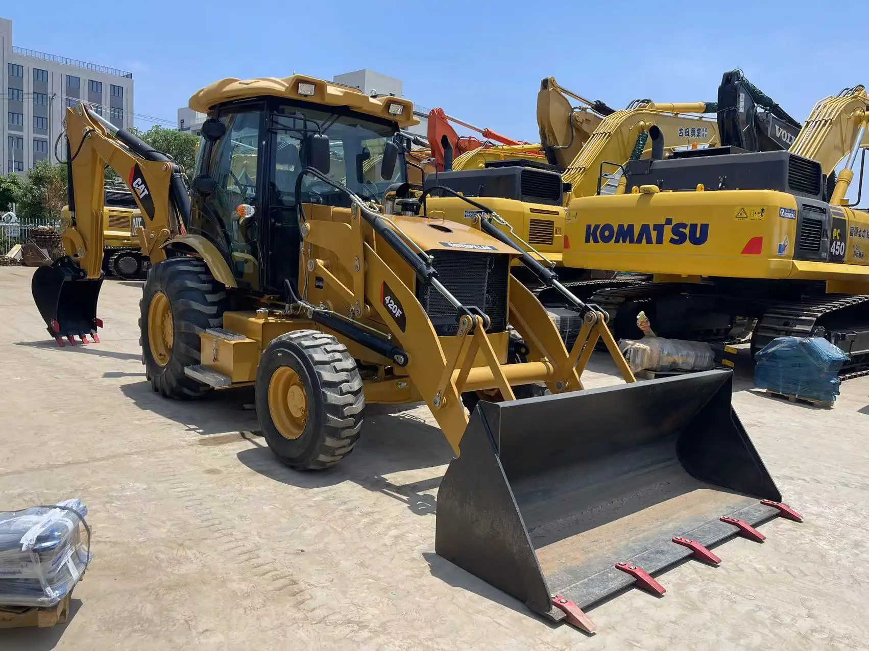 Wheel Backhoe Loader 3.57 by KXTJ Excavator 3