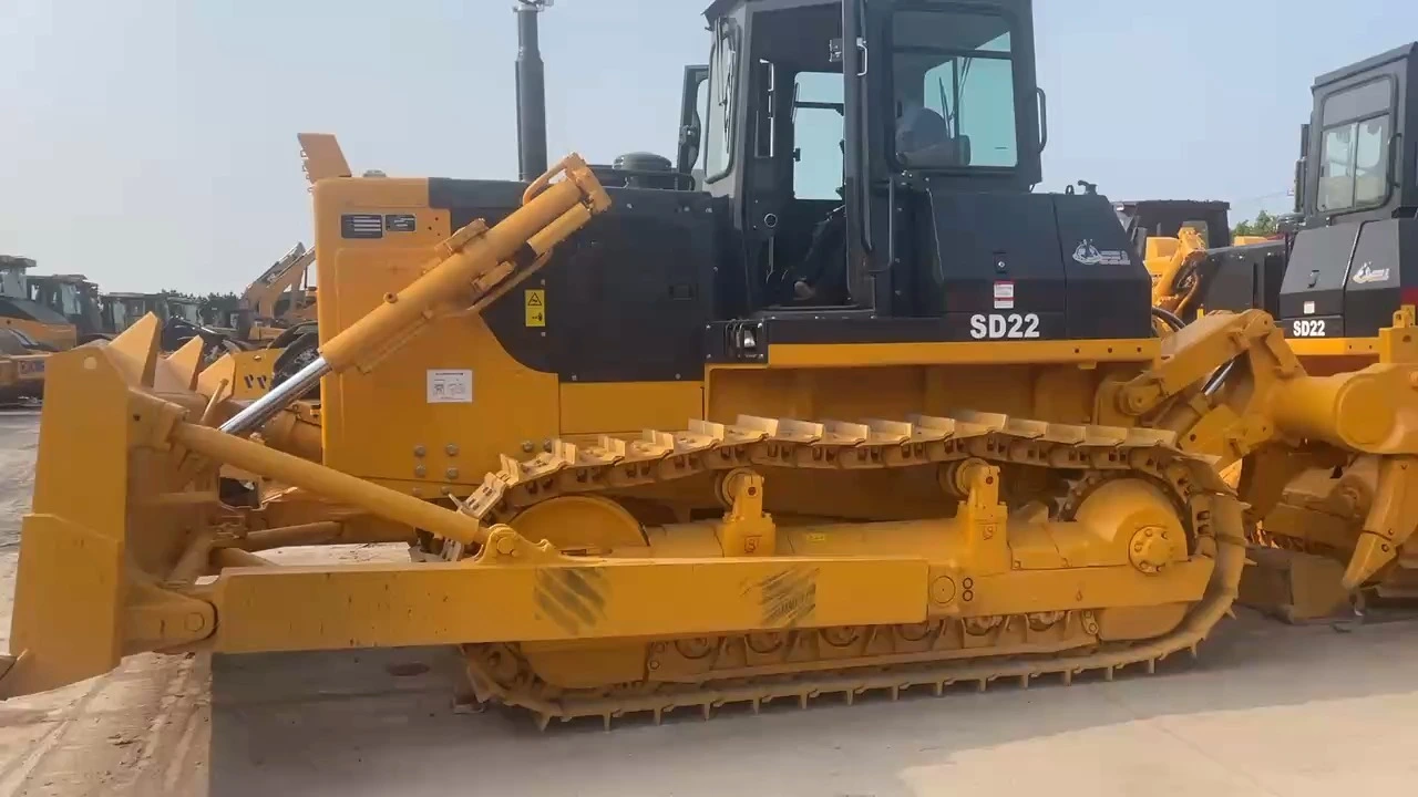 Reliable Pre-Owned Shantui SD22 Pusher Industrial Crawler Dozers 1