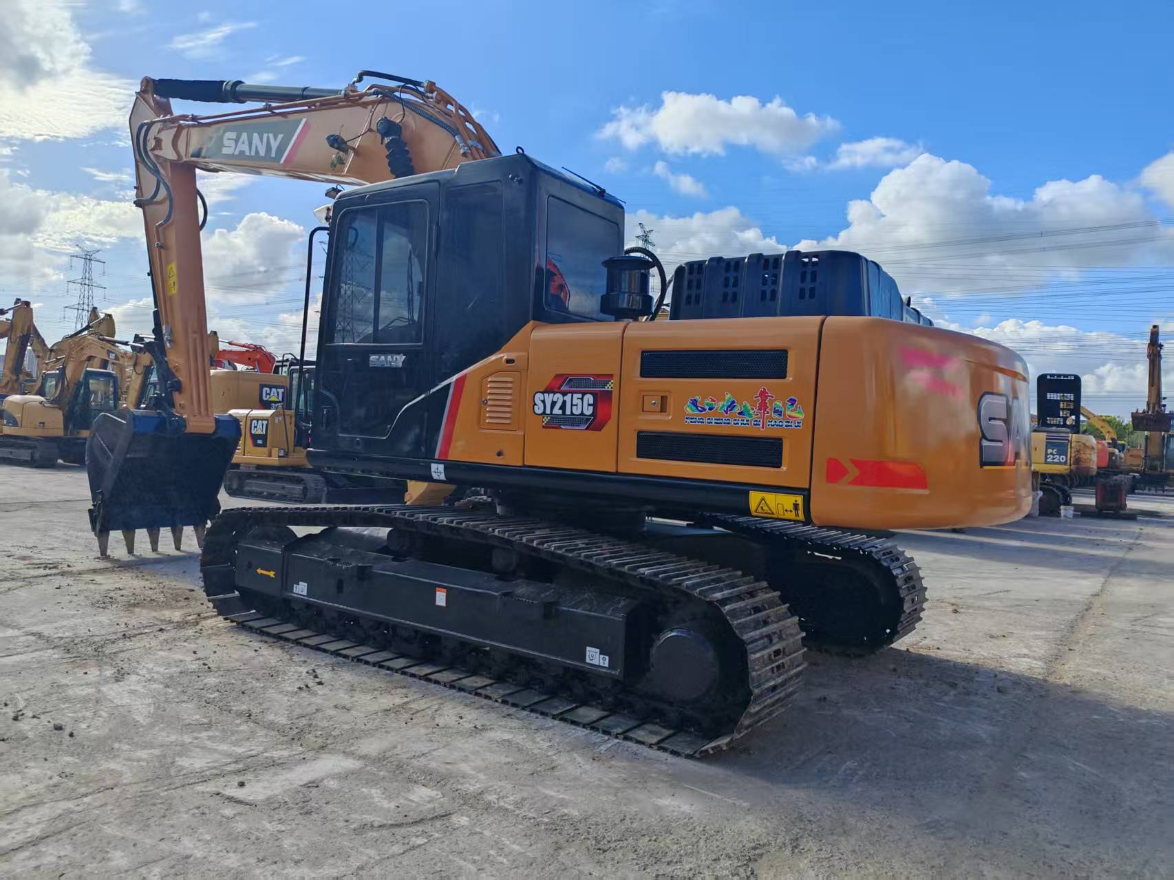 SANY 215C Excavator Used 20 Ton Crawler Excavators for Sale | KXTJ ...