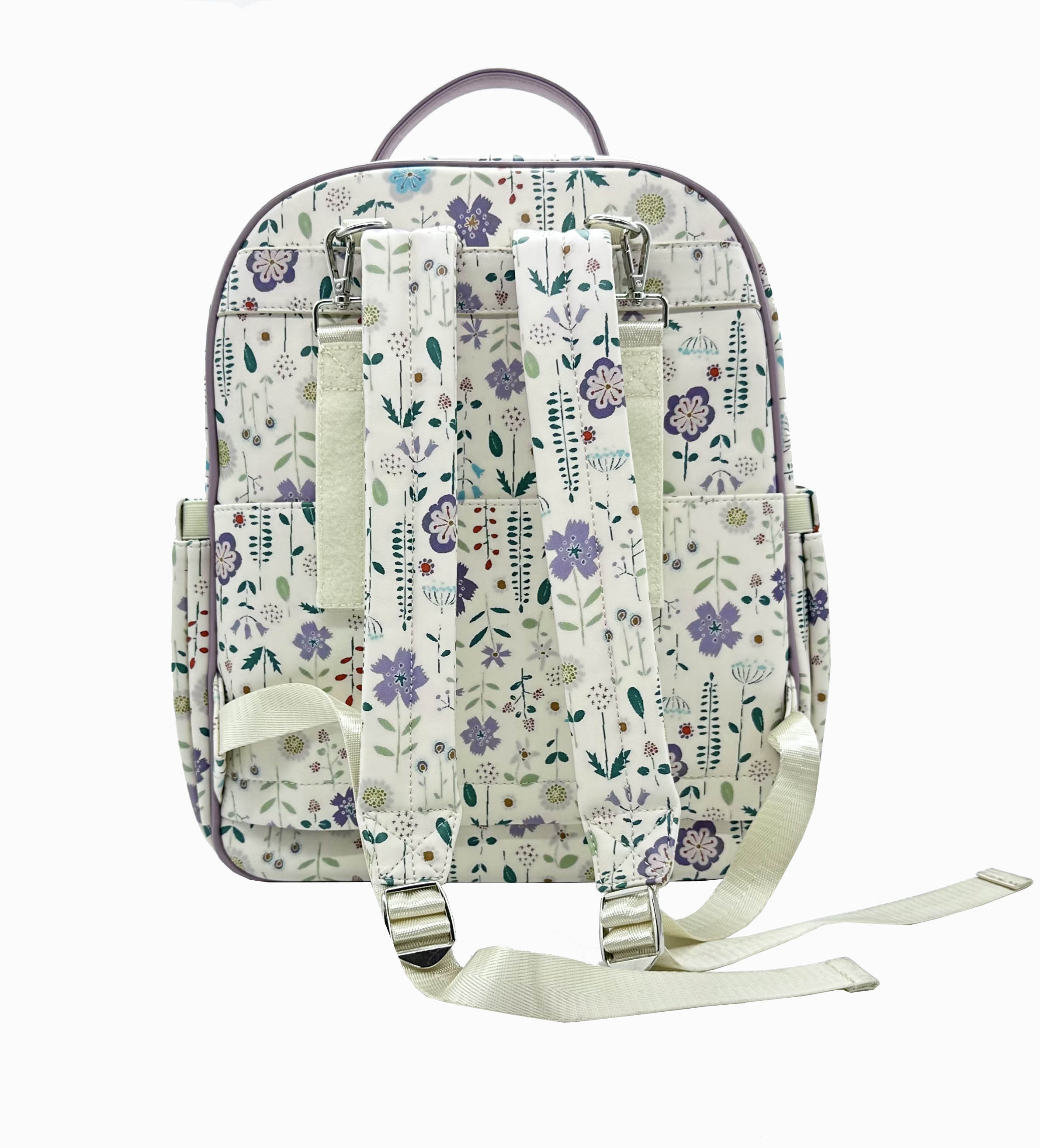 Floral fashion printing PU diaper bag SRDB134001 complete your daily look 2