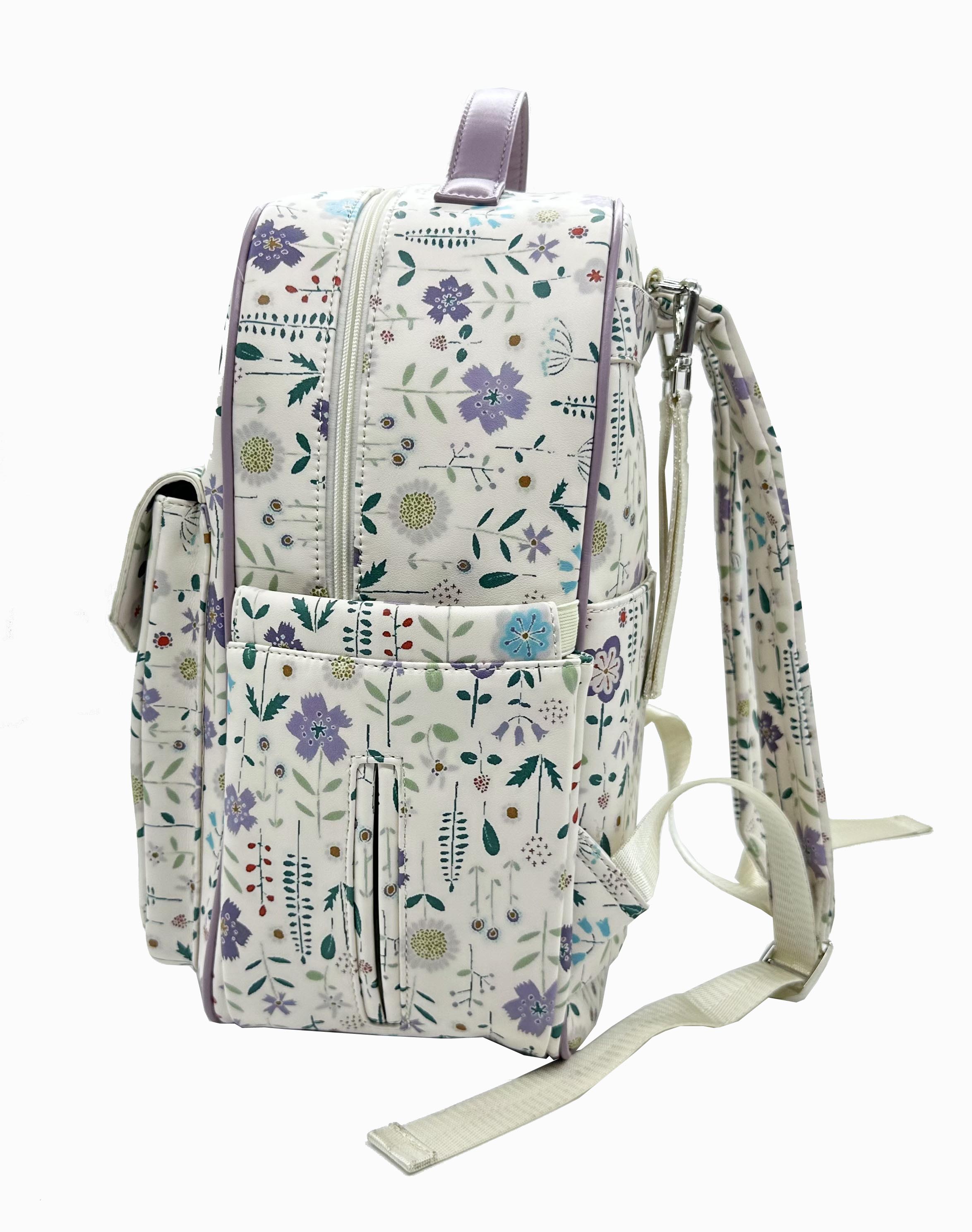 Floral fashion printing PU diaper bag SRDB134001 complete your daily look 3