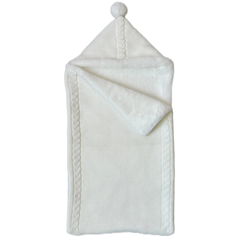 Sacos de dormir de punto para bebé SRSL13404 azul, crema, rosa para mantener cómodos a los más pequeños 1