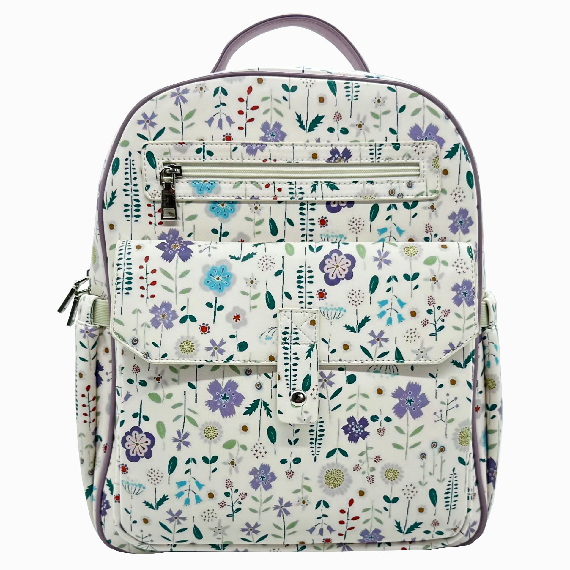 Floral fashion printing PU diaper bag SRDB134001 complete your daily look 1