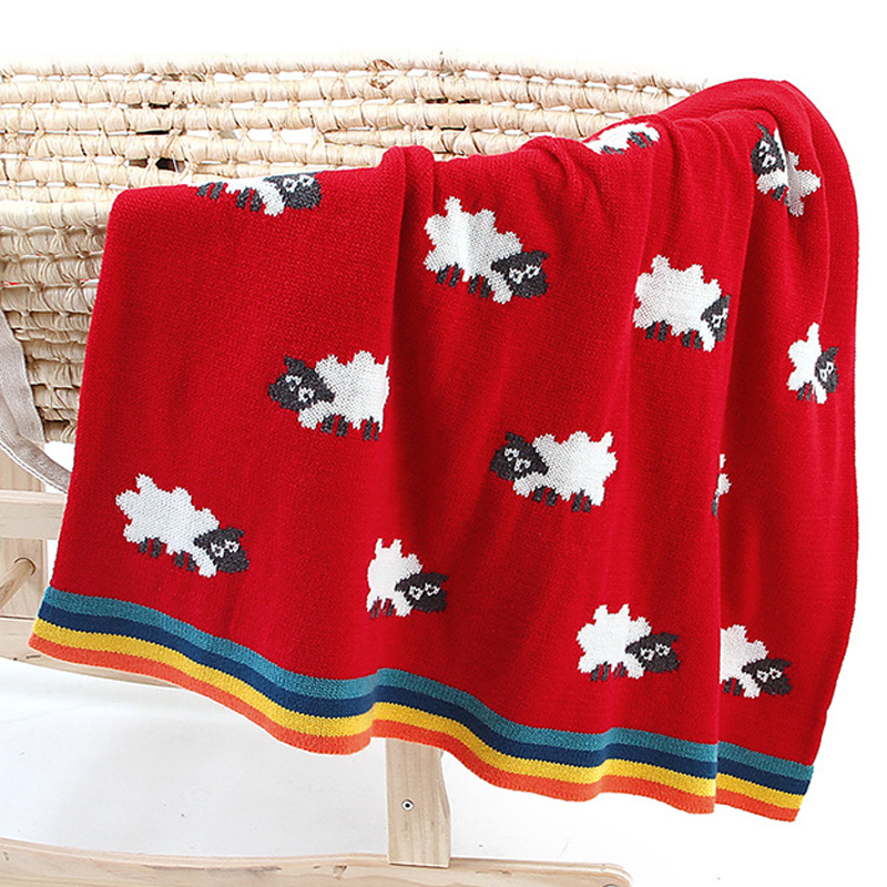 Morbida coperta multicolore per neonati, tessuto reversibile premium accogliente per il miglior comfort per passeggino unisex per neonato, ragazzo e ragazza 3