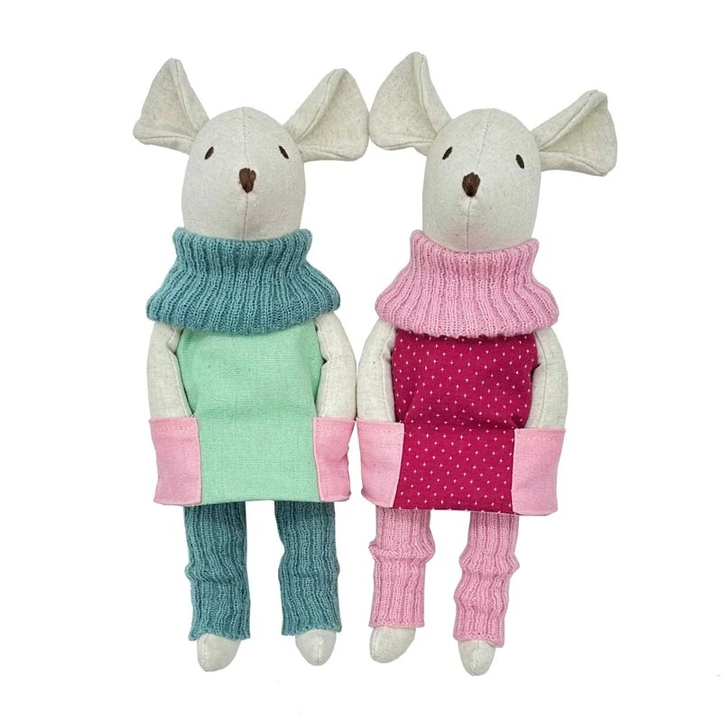 Adorabile topo di peluche bambola animale bambola di peluche morbida giocattolo per bambini lavabile per l'arredamento della camera neonati regali per bambini per bambini 1