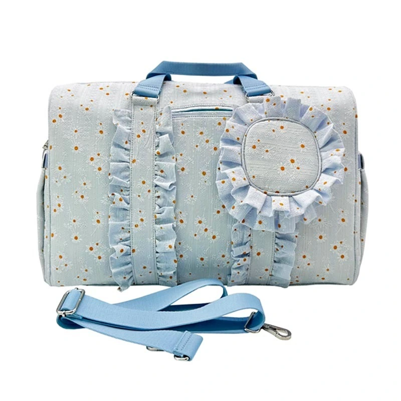 Customized Polyester Diaper Bag Backpack with Portable Changing Pad Pacifier Case Stroller Straps Large Travel Baby Essential Bag 1