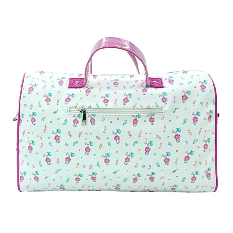 Fashion Printing Large PU Diaper Bag Tote with Changing Mat Multi-Pocket Waterproof Multifunctional Travel Mommy Baby Bag 1