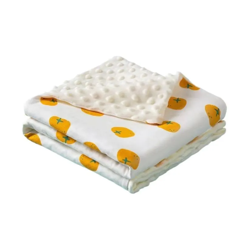 Manta cálida y acogedora para bebés, niños y niñas, con respaldo de puntos de doble capa, manta de felpa suave para niños pequeños, ducha para recién nacidos 1