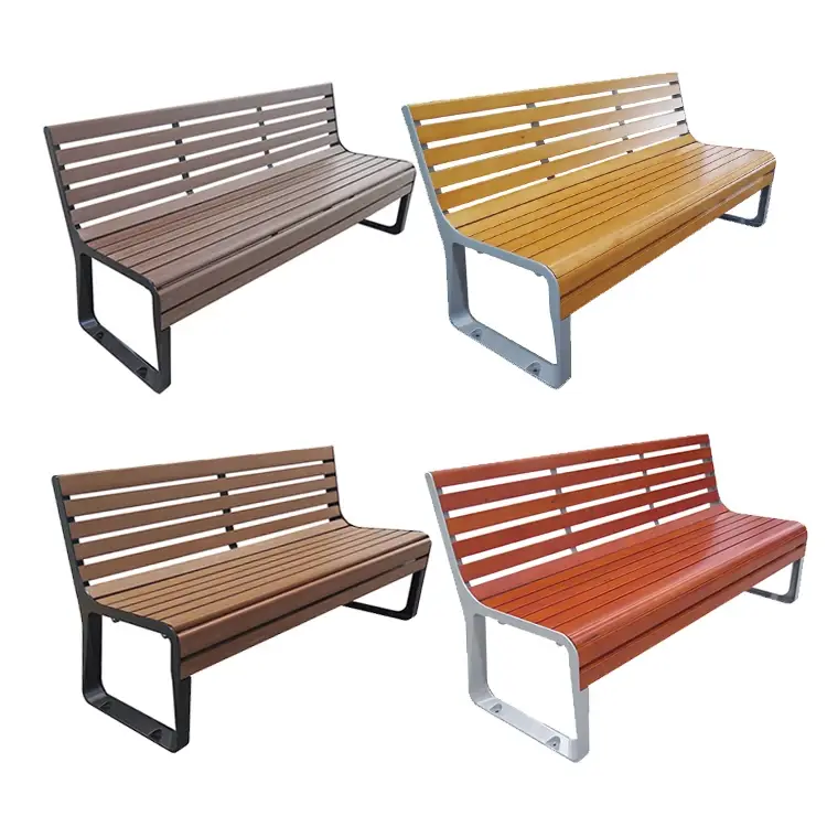 Metal Garden Benches Price EN 840/ISO 9001/14001/18000 6