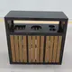 Custom Wood Trash Bin 6