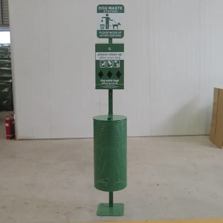 Newcommercial Exterior Trash Cans Garbage Outdoor TRASH BIN Manufacture Availble 2