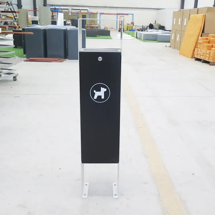 Outdoor Trash Can with Lid Outdoor Pet Waste Station - - HAOYIDA 5