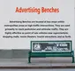 Bulk Metal and Wood Bench 4