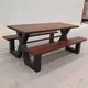 Picnic Bench Table Customized Steel Picnic Bench Tablefactory Price 3