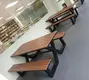 Picnic Bench Table Customized Steel Picnic Bench Tablefactory Price 6