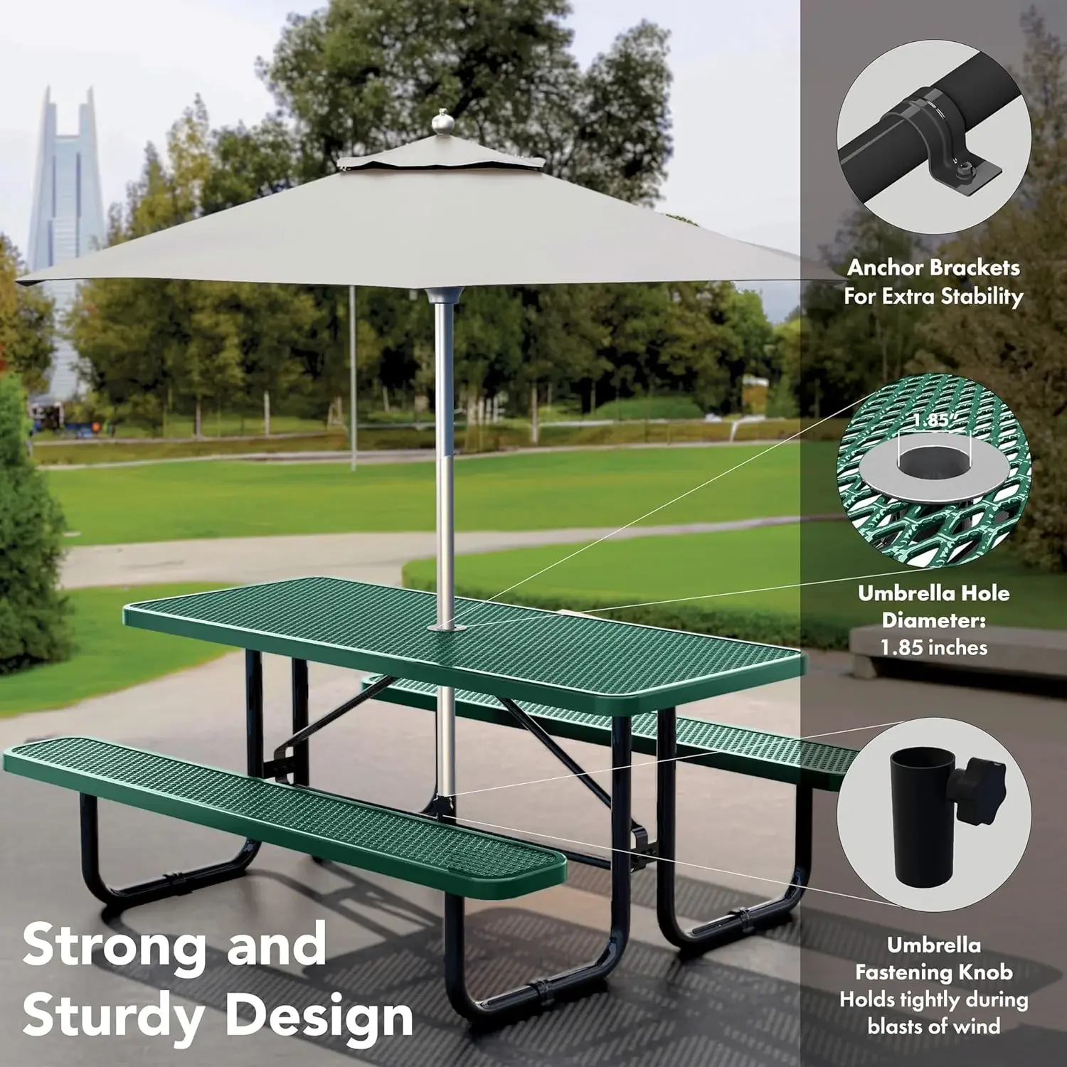 Outdoor Picnic Table Outdoor Furniturefactory 7