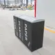 Steel Outdoor Garbage Can Storage Bucketfactory 3