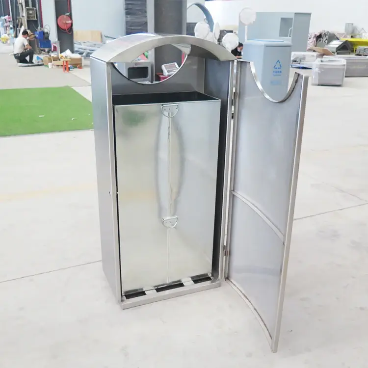HAOYIDA Heavy Duty Outdoor Trash Cans Several Options According Color Cardvendor 5